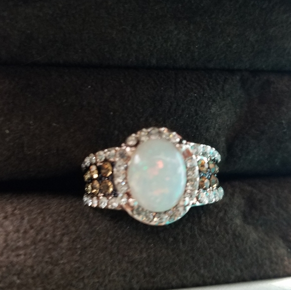 BACK IN STOCK Stunning opal ring - Picture 2 of 4